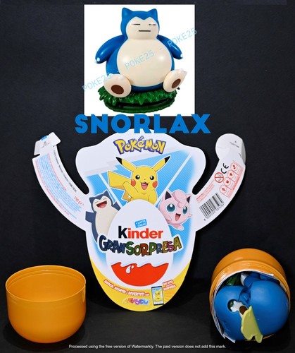 Pokemon kinder gran - gran, sorpresa