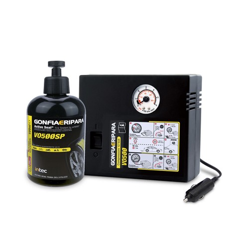 Kit gonfia ripara gomme - e,