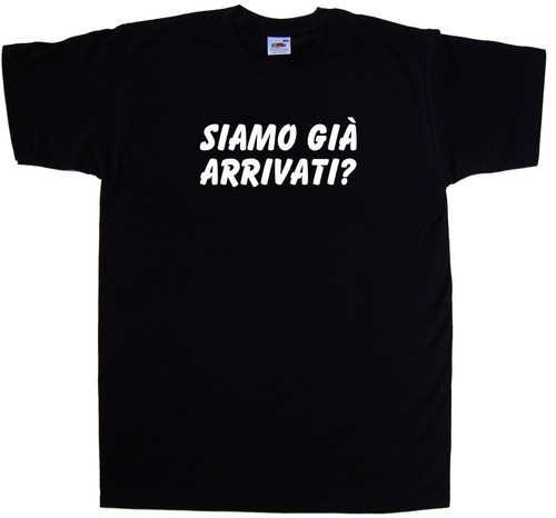 Siamo gia arrivati - gia, arrivati?