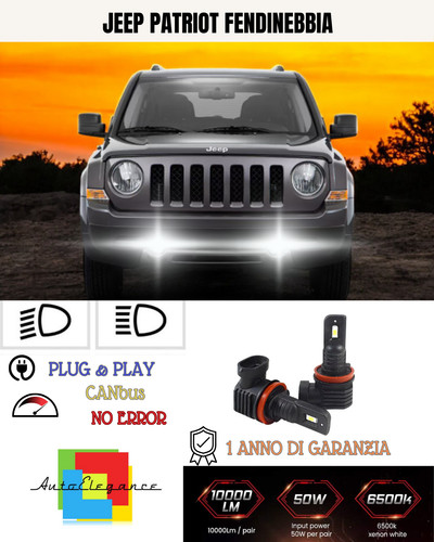 Kit led h10 jeep patriot - ⭐kit,