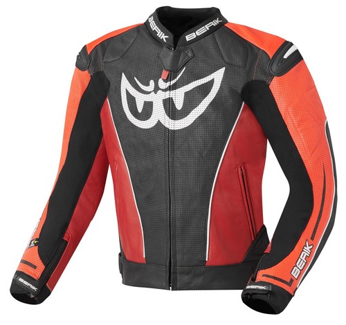 Giacca pelle moto berik - giacca,