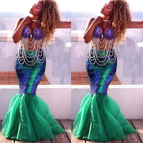 Costume sirena donnamaxi - sirena,