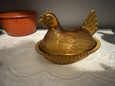 Vintage Indiana vetro ambra