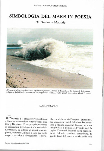 Simbologia del mare poesia - simbologia,