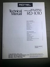 Rotel RD-1010 3 Head Stereo