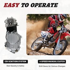 Motore 125cc 125cc 125cc 125cc 4 velocità 4 tempi Dirt Bike Pocketbike Cross DAX Monkey