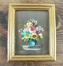 Dipinto ad olio su lastra di