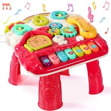 6 in 1 Tavolino Bambini Tavolo Interattivo Multiattivita Strumenti Musicali