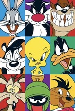 Personaggi LOONEY TUNES MODELLO PUNTO CROCE CONTATO