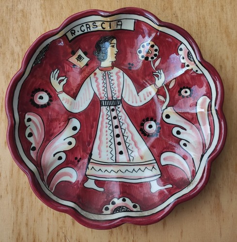 Piatto ceramica italiana - piatto,