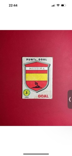 Figurina punti goal scudetto - goal,