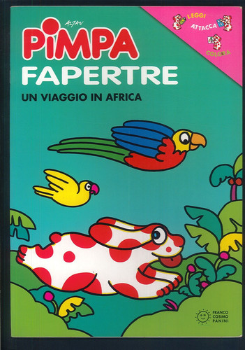 Pimpa fapertre album - "pimpa, da