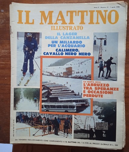 Mattino illustrato 1978 napoli - mattino,