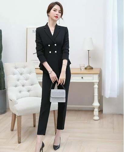 Tailleur completo donna nero