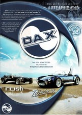 Dax rush tojeiro - dax,