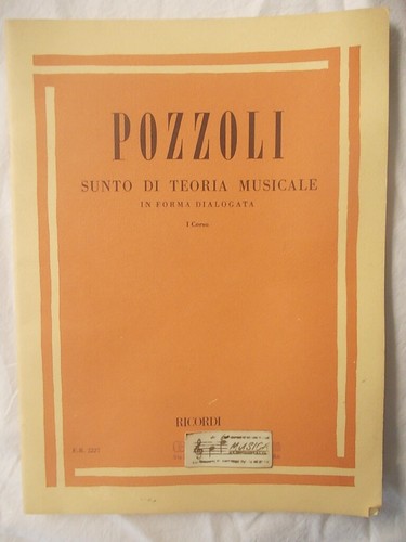 Pozzoli ettore sunto teoria - di,