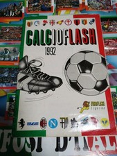 Album Figurine Calcio Flash 1992 Completo con Aggiornamenti + Poster