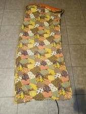 Sacco a pelo patchwork vintage