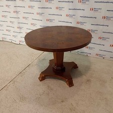 Tavolino Tondo Stile Impero