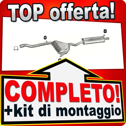 Scarico completo per alfa - scarico,
