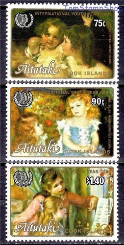 Aitutaki 1985 gioventù - aitutaki, anno