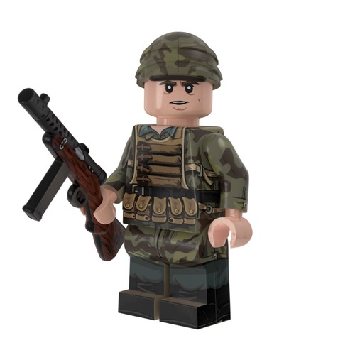 Brickmania wwii paracadutista - wwii,