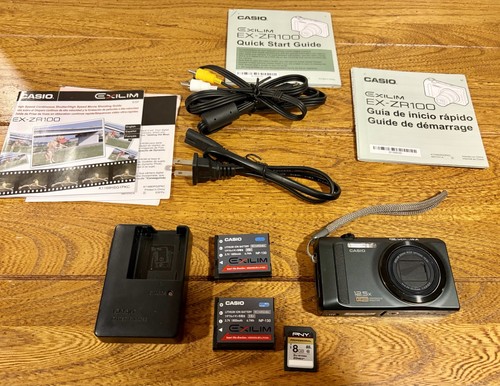 Casio exilim zr100 - exilim, ex-zr100