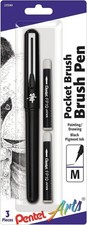 Water-Resistant Pocket Brush