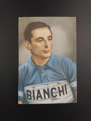 Cartolina fausto coppi - coppi, bianchi