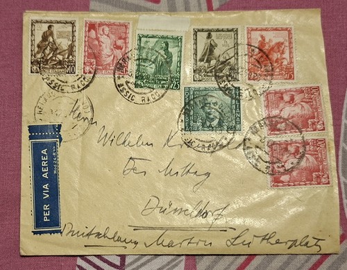 Regno 1938 posta via aerea - regno,