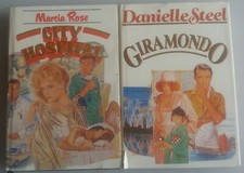 lotto 2 libri GIRAMONDO Danielle Steel CITY HOSPITAL Marcia Rose