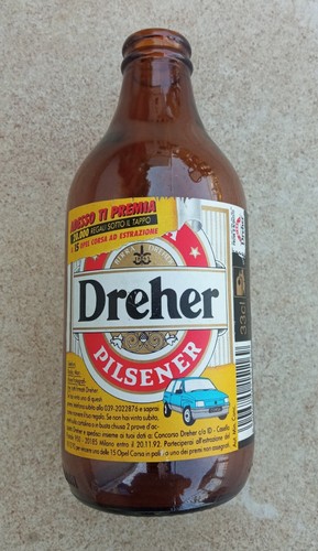 Bottiglia birra dreher - bottiglia,