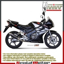 Scarico Completo MIVV GP Carbonio per Honda Cbr 125 R 2004 > 2010