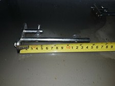 1 Reggimensola PER MENSOLE VETRO ACCIAIO SATINATO CM 15 SPESSORE 3 CM PERFETTO