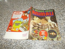 ALBUM IL MONDO DEGLI ANIMALI SUPER RAF 1973 VUOTO NUOVO TIPO PANINI EDIS LAMPO
