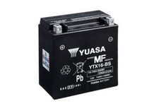 BATTERIA TRIUMPH/TIGER XC XCX XCA 800 2011-2016 YUASA YTX16-BS YTX16-BS ATTIVATA