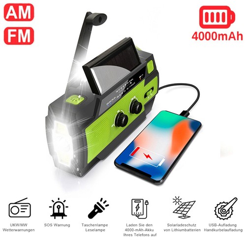 Radio solare 4000 - , mah