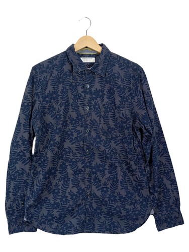 Denim flower camicia - denim, casual