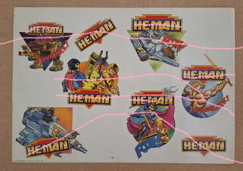Masters universe man foglio - masters, he