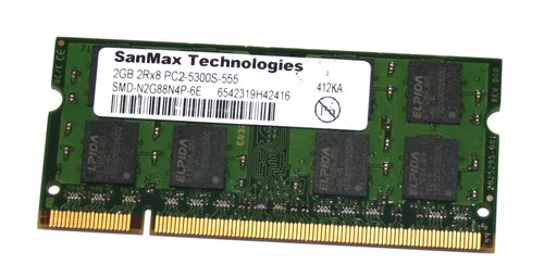 Ram ddr2 200 pin so - 2, gb