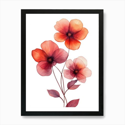 Acquerello fiori sfondo - acquerello,