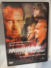 Highlander DVD L’ultimo Immortale DVD Christopher Lambert Sea Connery Come Foto
