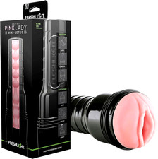 Fleshlight Pink Lady Mini Lotus Masturbatore  Premium SuperSkin stimolante