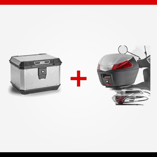 Kit givi alp44a2 bauletto 44l - kit,