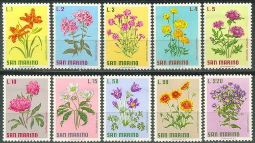 San marino 1971 - san, 10v