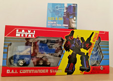 robot TRANSFORMERS K.F:C.  D.A.I. Commander Stack + teste upgrade SSX, Rarissimo