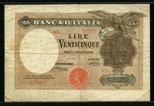 Italia 1918-1919, 25 lire