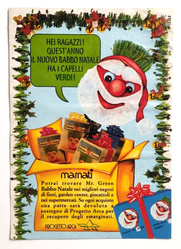Pubblicita green babbo - mr.green,