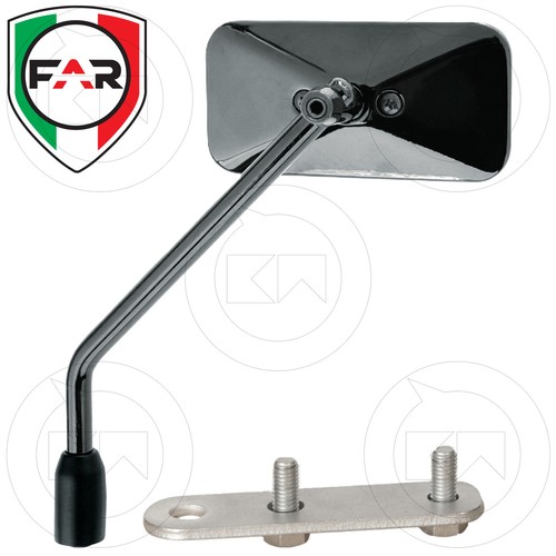 Specchio retrovisore cromato - specchio,