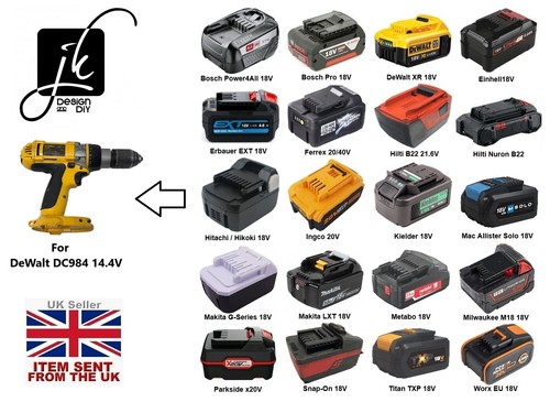 Adattatore per dewalt xrp old - adattatore,